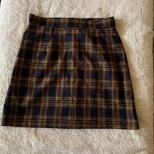 Plaid skirt